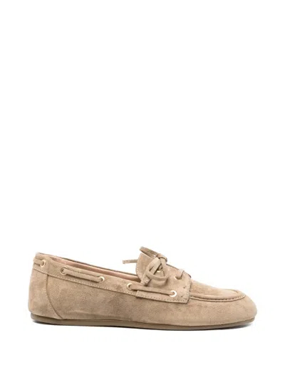 Stuart Weitzman Tinsley Moccasin In Nude