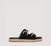 Stuart Weitzman Tomi Pearl Espadrille Slide