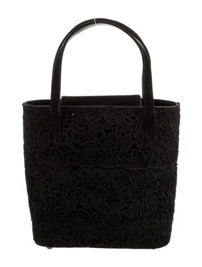 Pre-owned Stuart Weitzman Top Handle Bag In Black