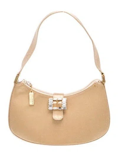 Pre-owned Stuart Weitzman Top Handle Bag In Neutral
