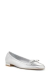 Stuart Weitzman Tully Loafer In Silver