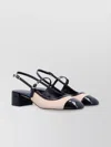 Stuart Weitzman Two-tone Patent Leather Mary Jane Pumps