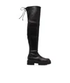 Stuart Weitzman Ultra-lift Boots In Black