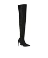 Stuart Weitzman Ultrastuart Fringe 100mm Boots In Black