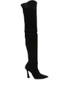 Stuart Weitzman Suede Boots In Black