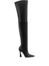 Stuart Weitzman Ultravinnie Pointed Boots In Black