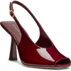 Stuart Weitzman Val Slingback 85 Sandal In Brown