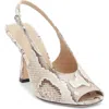 Stuart Weitzman Val Slingback Sandal In White