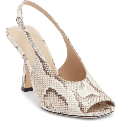 Stuart Weitzman Val Slingback Sandal In White