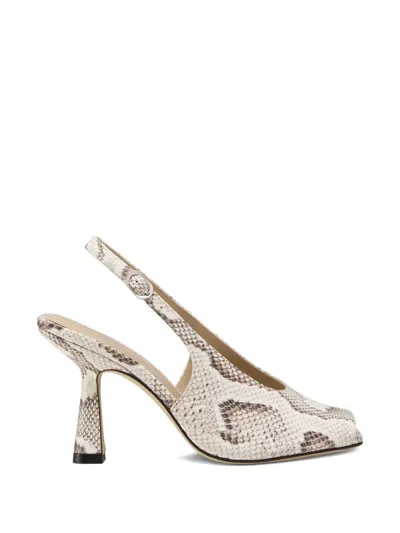 Stuart Weitzman Val Slingback Square Toe Pumps In Multi