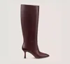 Stuart Weitzman Valentina Tubo Boot 75 In Burgundy