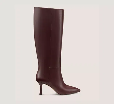 Stuart Weitzman Valentina Tubo Boot 75 In Burgundy