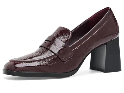 Stuart Weitzman Vera Loafers Women's Shoes Boysenberry: 6 M, Leather In Burgundy