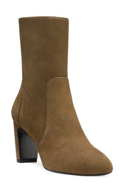 Stuart Weitzman Vida Bootie In Truffle