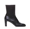 Stuart Weitzman Woman Ankle Boots Black Size 6.5 Calfskin In Black