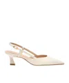 Stuart Weitzman Vinnie 50 High-heeled Sandals In White
