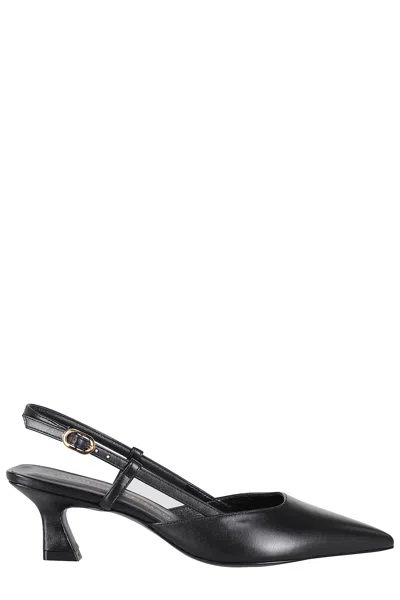 Stuart Weitzman Vinnie 50 Slingback In Black