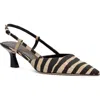 Stuart Weitzman Vinnie 50 Slingback Pump In Black