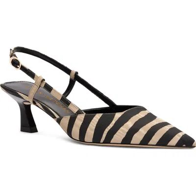 Stuart Weitzman Vinnie 50 Slingback Pump In Black