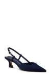 Stuart Weitzman Vinnie 50 Slingback Pump In Blue