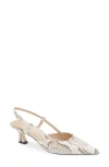 Stuart Weitzman Vinnie 50 Slingback Pump In Multi