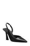 Stuart Weitzman Vinnie 85 D'orsay Slingback Pump In White