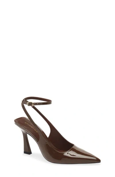 STUART WEITZMAN STUART WEITZMAN VINNIE 85 STRAP PUMP