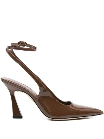 STUART WEITZMAN STUART WEITZMAN "VINNIE" 85 STRAP PUMP SHOES