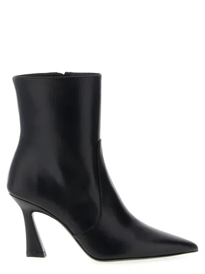 Stuart Weitzman Vinnie Ankle Boots In Black