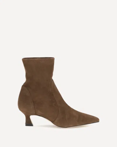 Stuart Weitzman Vinnie Ankle Boots In Brown