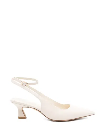 Stuart Weitzman Vinnie Ankle-strap Pumps In Neutral