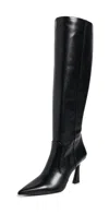Stuart Weitzman Vinnie Zip Boot 85 In Black