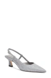 STUART WEITZMAN STUART WEITZMAN VINNIE CRYSTAL 50 SLINGBACK PUMP