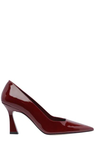 Stuart Weitzman Vinnie Pointed In Red