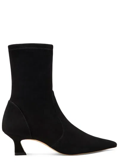 STUART WEITZMAN VINNIE POINTED-TOE ANKLE BOOTS