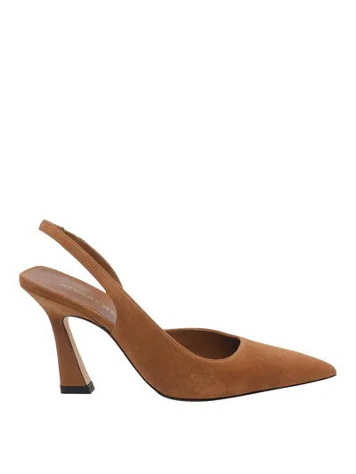 Stuart Weitzman Vinnie Pumps In Brown