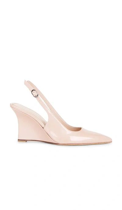 Stuart Weitzman Vinnie Sling Wedge 85 Pump In Pink