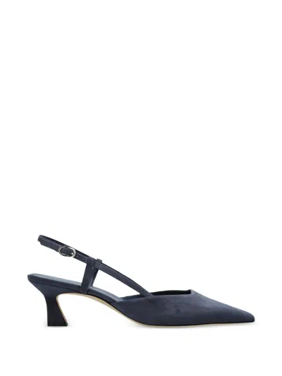 Stuart Weitzman Vinnie Slingback Heeled Pumps In Blue