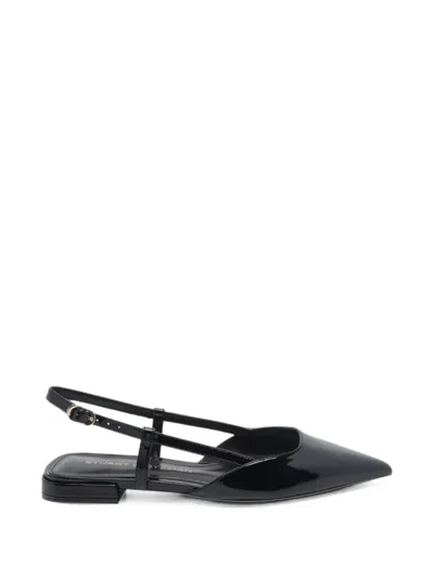 Stuart Weitzman Vinnie Slingback Pumps In Black