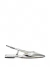 Stuart Weitzman Vinnie Slingback Pumps In Silver