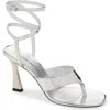 Stuart Weitzman Vinnie Wrap 85 Sandal In Multi