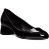 Stuart Weitzman Vivienne 35 Pump In Black Patent