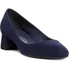 Stuart Weitzman Vivienne 35 Pump In Nice Blue Patent