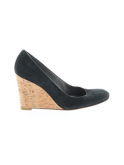Pre-owned Stuart Weitzman Wedges In Black