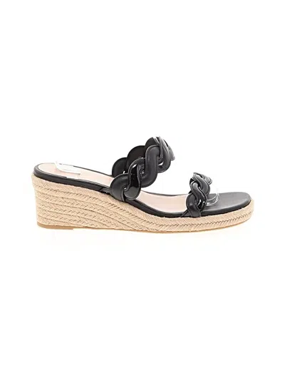 Pre-owned Stuart Weitzman Wedges In Black