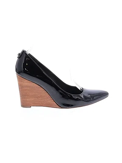 Pre-owned Stuart Weitzman Wedges In Black