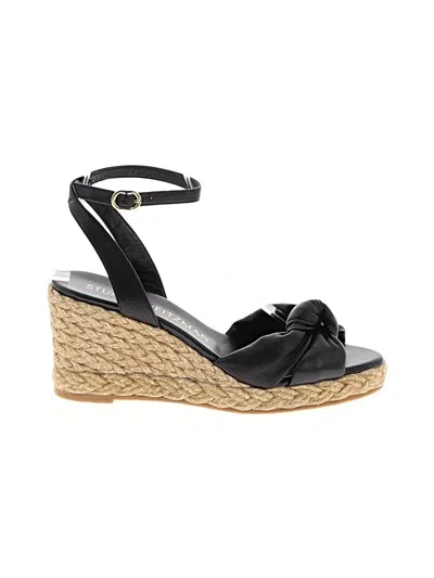 Pre-owned Stuart Weitzman Wedges In Black