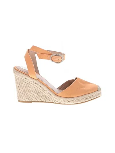 Pre-owned Stuart Weitzman Wedges In Orange