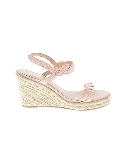 Pre-owned Stuart Weitzman Wedges In Pink