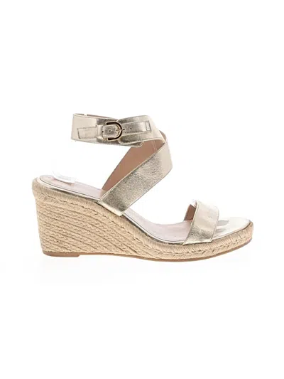 Pre-owned Stuart Weitzman Wedges In Silver